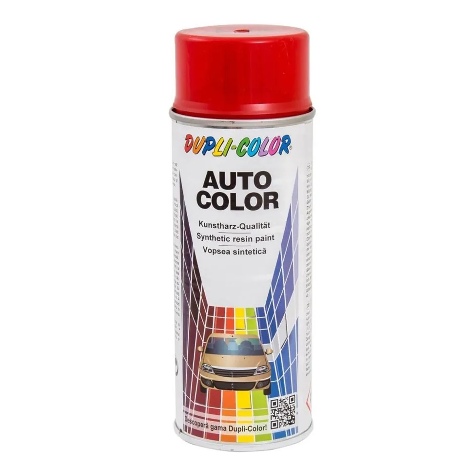 Vopsea spray auto Dacia Rosu Imperial Dupli-Color, imagine produs