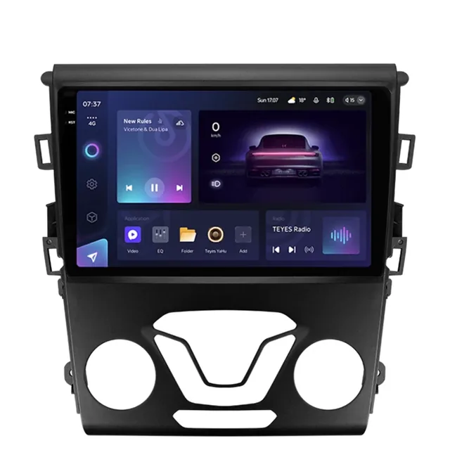 Navigatie auto android Teyes CC3 2K pentru Ford Mondeo 4 2014-2022 6+128GB 9.5 QLED Octa-core 2Ghz Android 4G Bluetooth 5.1 DSP, imagine produs