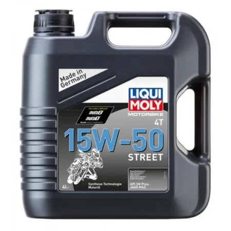 Ulei moto Liqui Moly Motorbike Street 4T 15W50 4L, imagine produs