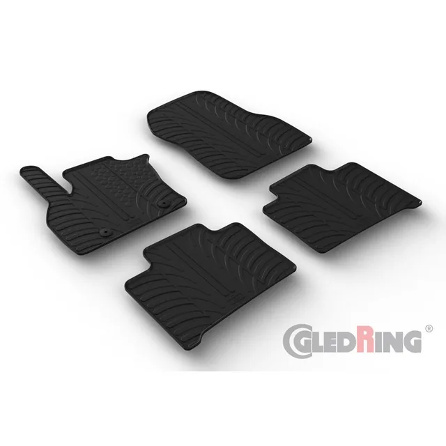 Covorase auto dedicate cauciuc Gledring GL0027 compatibil cu Renault Zoe 2012, imagine produs