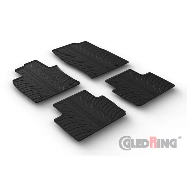 Covorase auto dedicate cauciuc Mazda CX30 Gledring GL0226, imagine produs