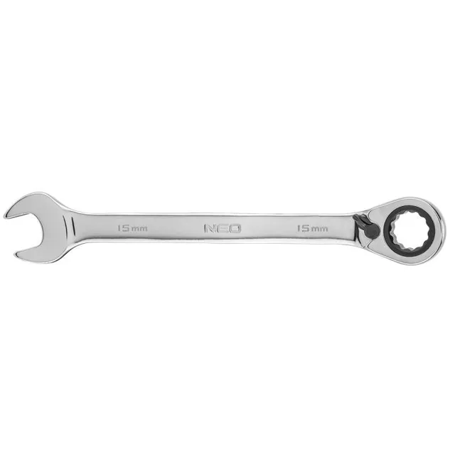 Cheie combinata cu clichet 15 mm Neo Tools 09327, imagine produs
