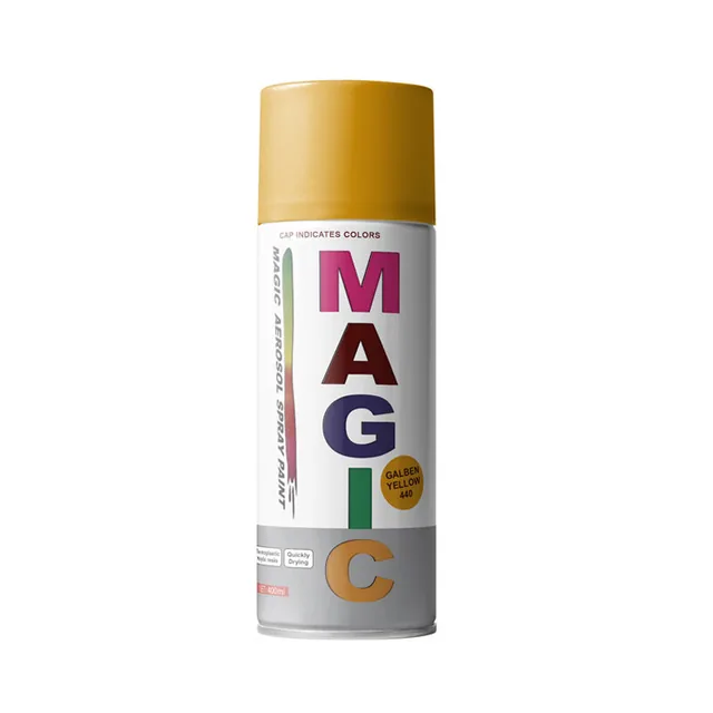 Vopsea spray Galben Taxi 440 Magic 450 ml, imagine produs