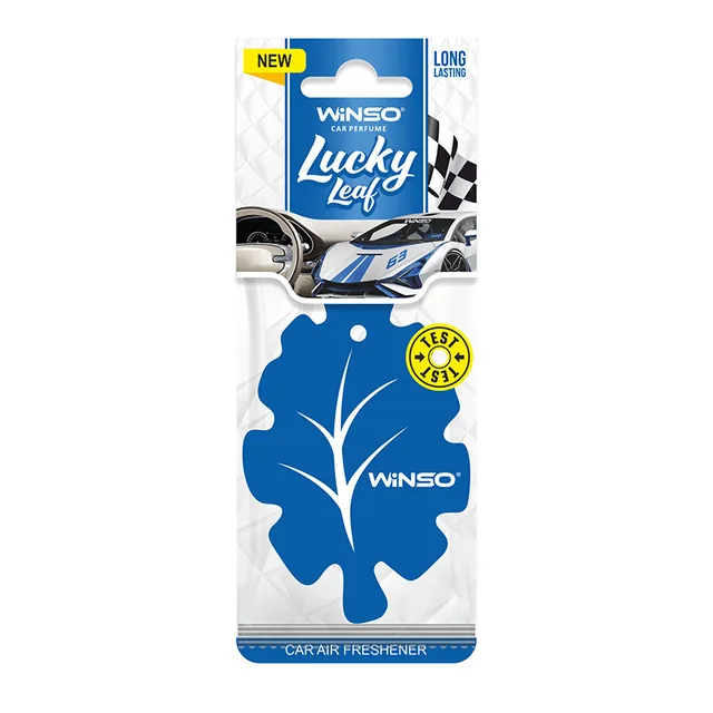 Odorizant auto card Winso Lucky Leaf Card Sport 537940, imagine produs