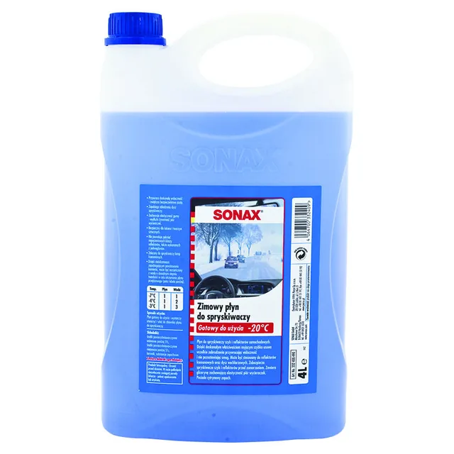 Lichid parbriz iarna Sonax Clear View -20C 4L 332400, imagine produs