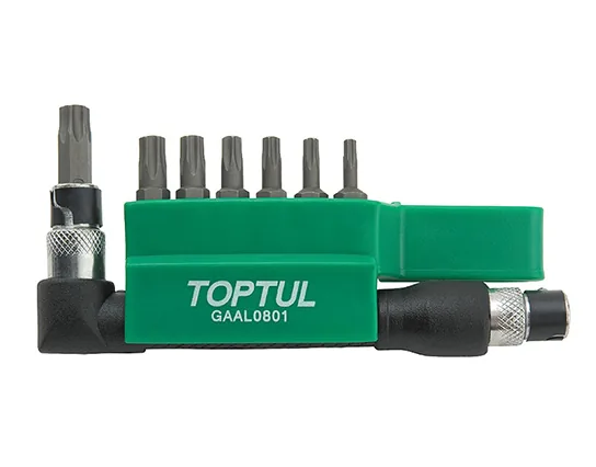 Set biti torx special T10-T40 30mm 8 piese Toptul GAAL0801, imagine produs