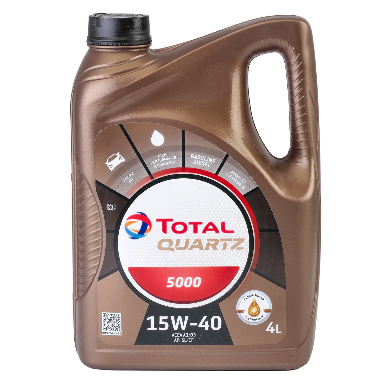 Ulei motor Total Quartz 5000 15W40 4L, imagine produs