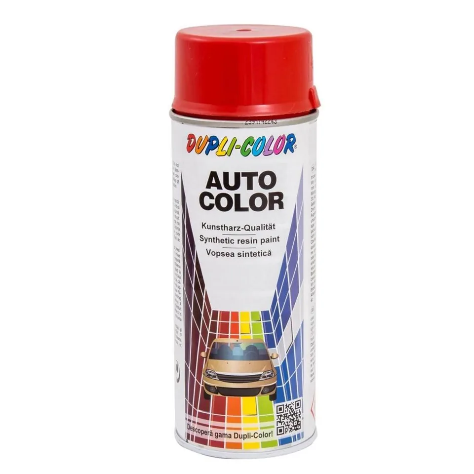 Vopsea spray auto Dacia Rosu Nova Dupli-Color, imagine produs