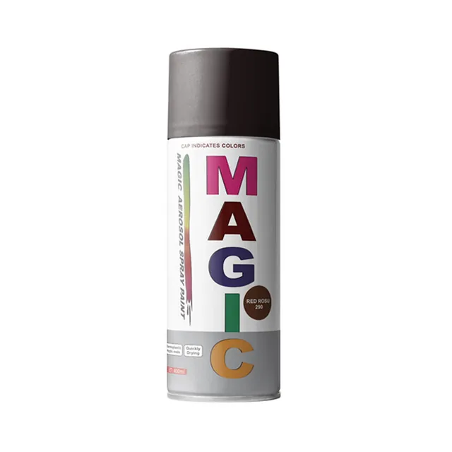 Vopsea spray Rosu 290 Visiniu Magic 450 ml, imagine produs
