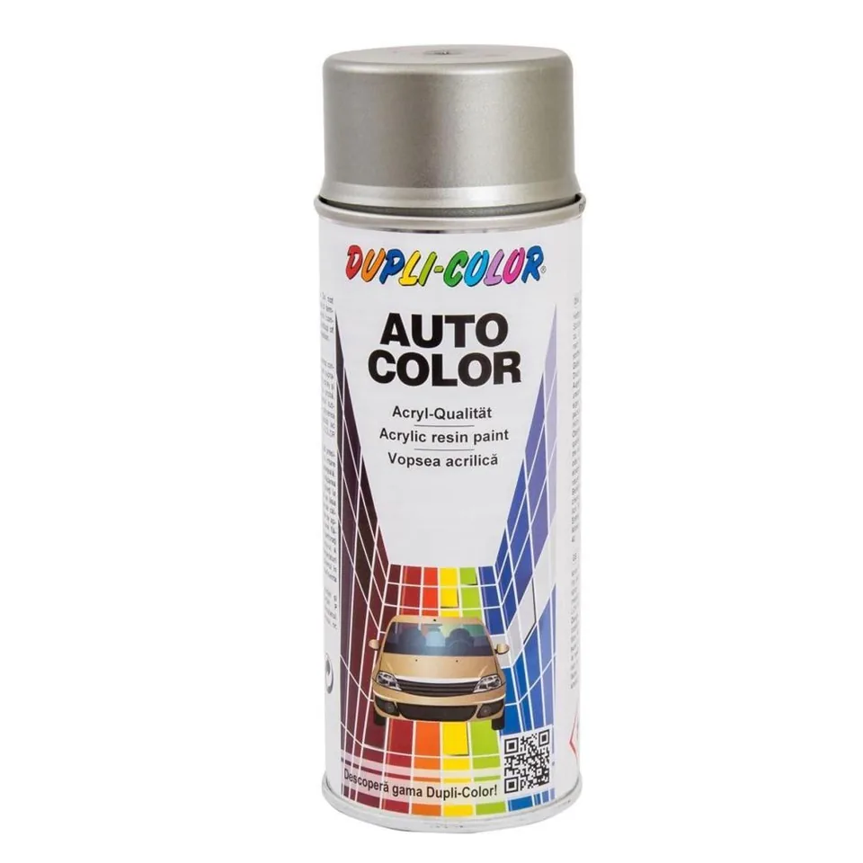 Vopsea spray auto Dacia Logan gri perla TE01D metalizata DUPLI-COLOR, imagine produs