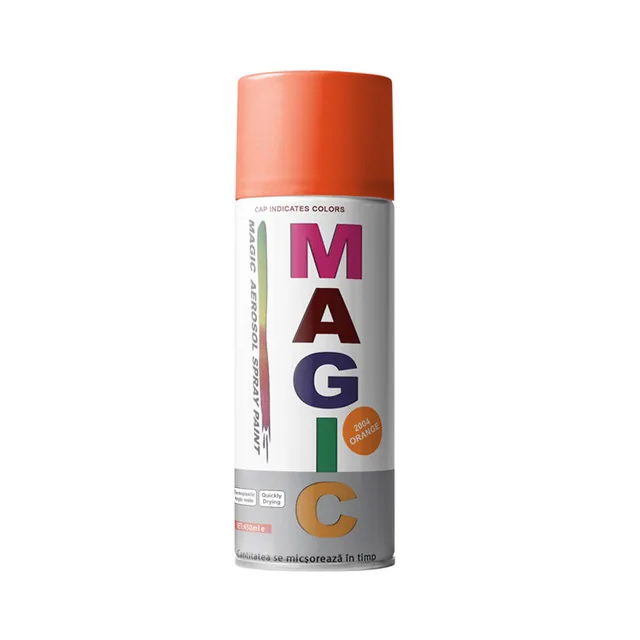 Vopsea spray Portocaliu 2004 Magic 450 ml, imagine produs