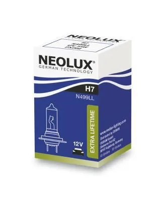 Bec H7 halogen Neolux Extra Lifetime 12 V 55W PX26d N499LL, imagine produs