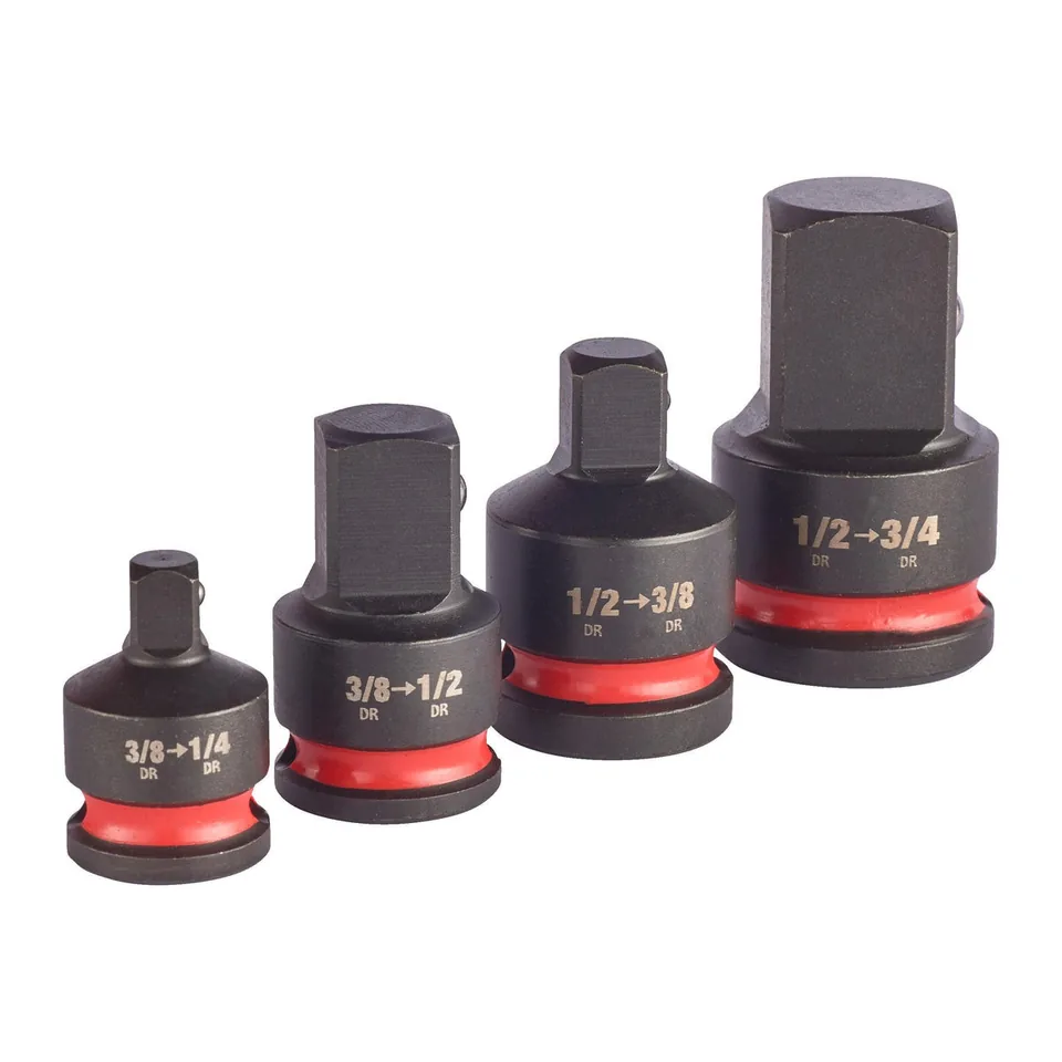 Set 4 adaptoare HEX SHOCKWAVE Milwaukee 4932480356, imagine produs