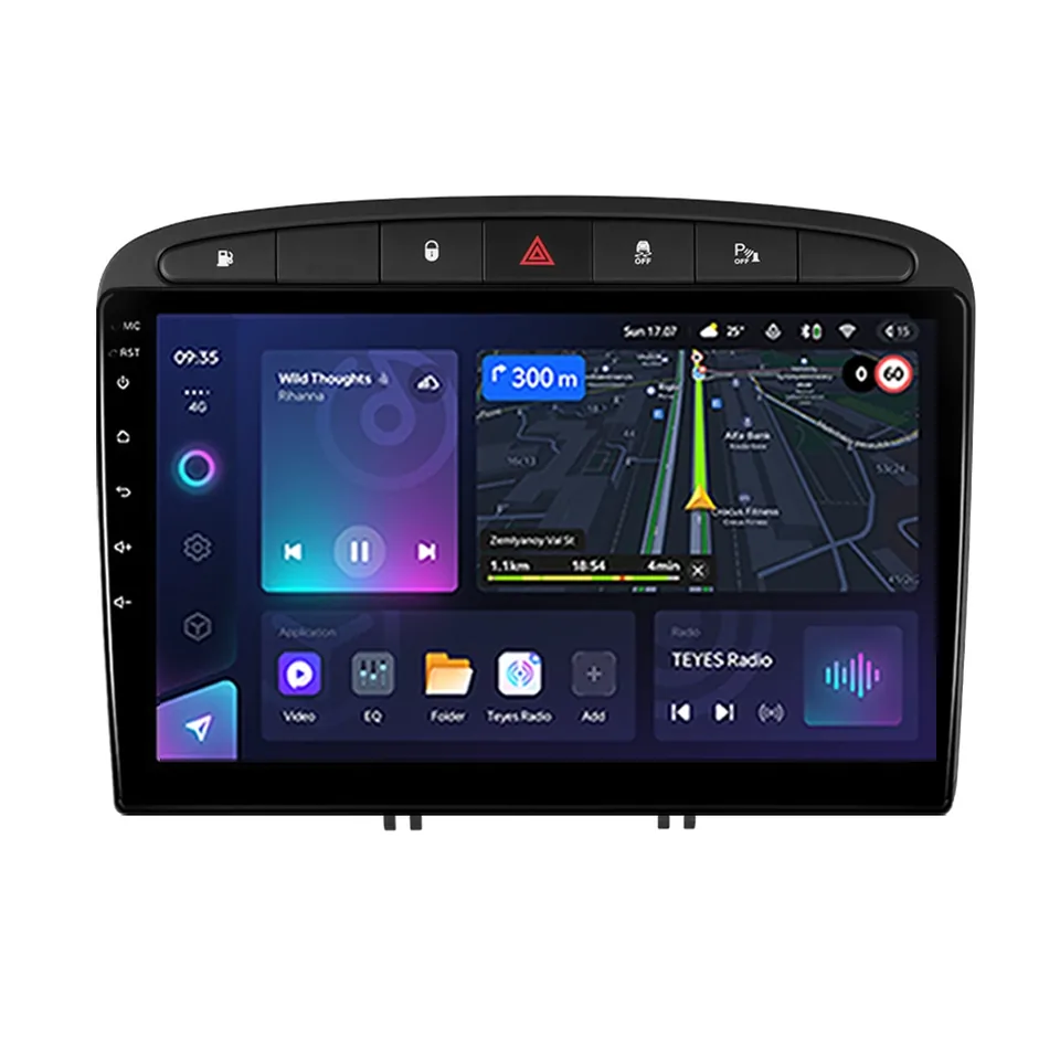 Navigatie auto android Teyes CC3L WiFi pentru Peugeot 308 2007-2015 2+32GB IPS Android, imagine produs