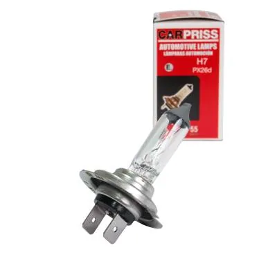 Bec H7 halogen Carpriss 12V 55W PX26d 79780242, imagine produs