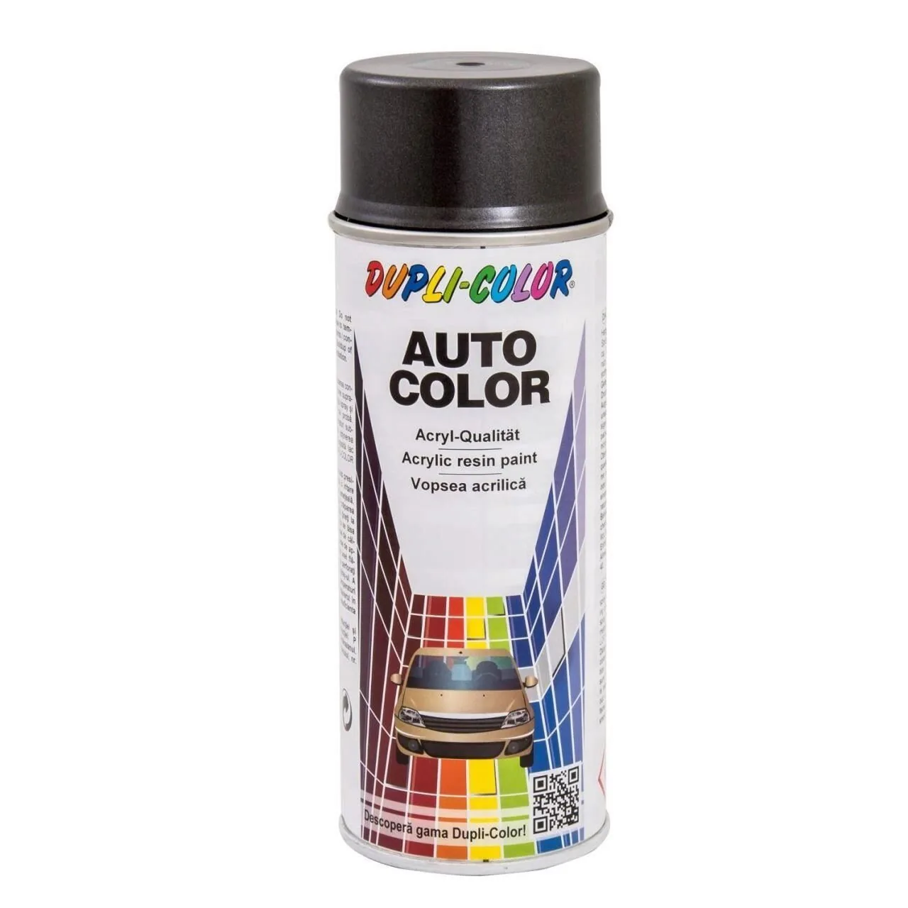 Vopsea spray auto Motip Duplicolor metalizat gri carbon 350120, imagine produs