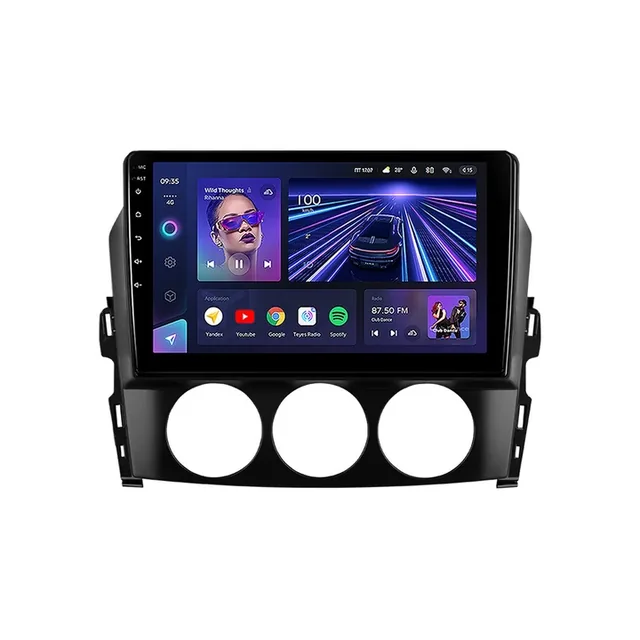 Navigatie auto android Teyes CC3 pentru Mazda MX-5 III NC (2008-2015) - Android, 6GB RAM, 9 inch, imagine produs