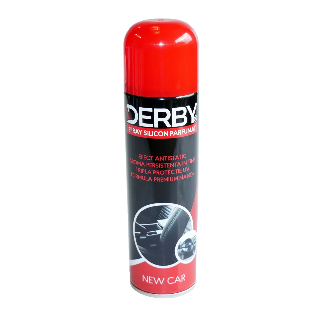 Spray silicon bord DERBY New Car 220 ml DBSS104, imagine produs