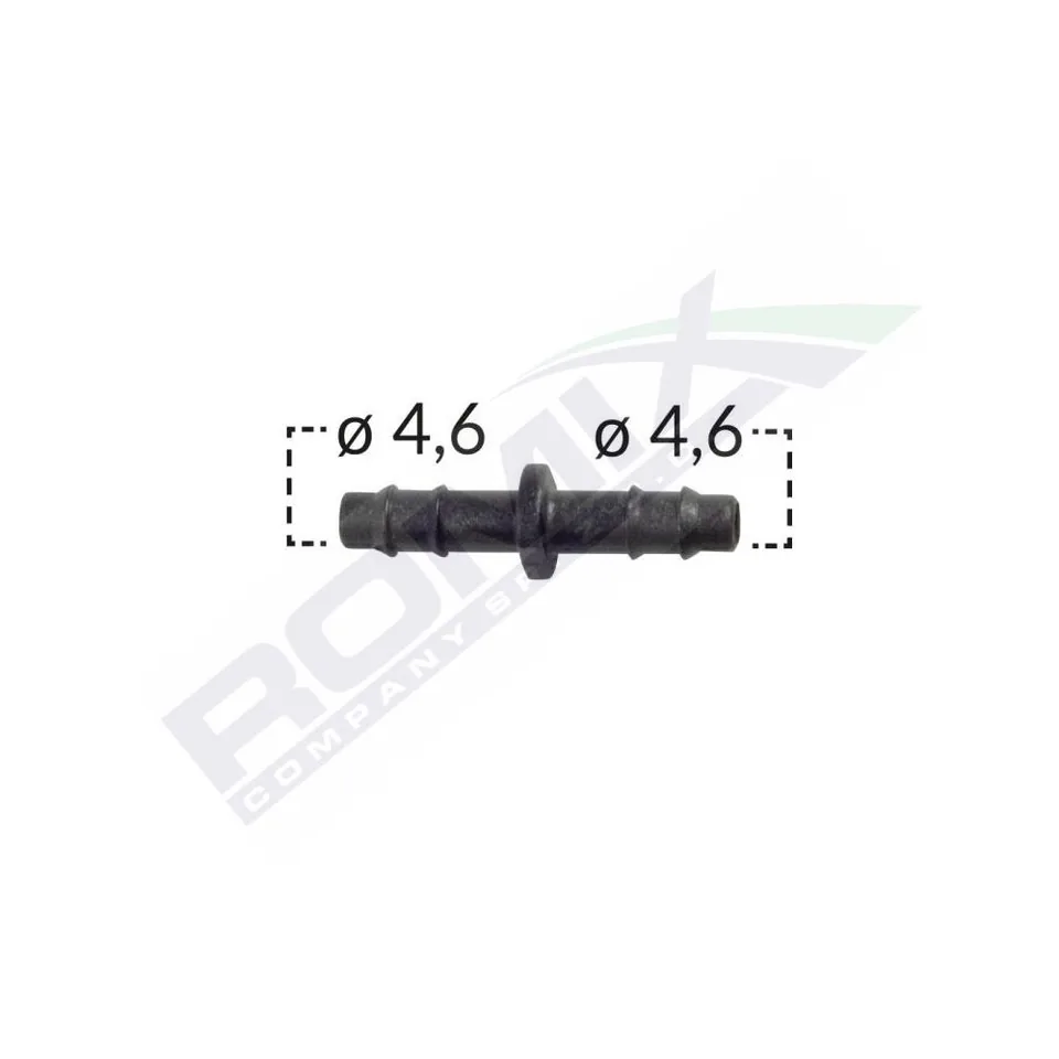 Conectori furtun liniar universal 4.6mm Romix set 10 buc, imagine produs