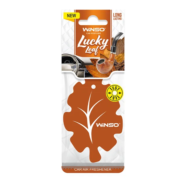 Odorizant auto card Winso Lucky leaf Anti Tobacco 81185, imagine produs