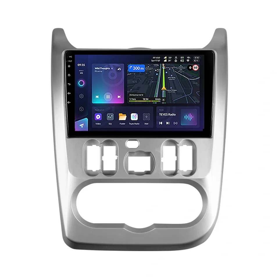 Navigatie auto android Teyes CC3L pentru Dacia Duster 1 (2010-2013) - 4+64GB 9 IPS 4G Bluetooth 5.1 DSP, imagine produs