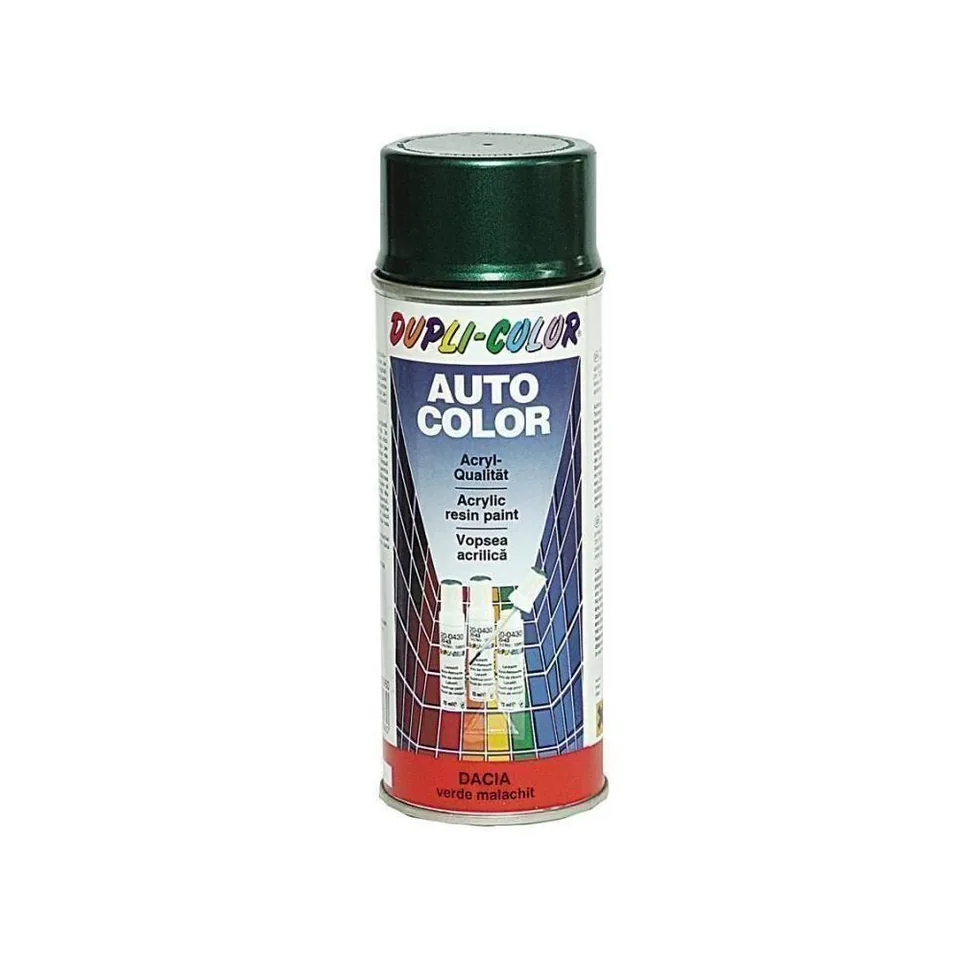 Vopsea spray auto Dacia negru magic metalizata DUPLI-COLOR, imagine produs