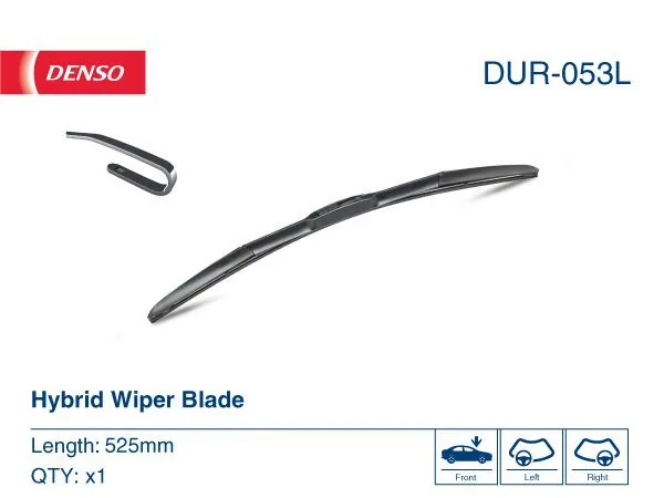 Lamela stergator parbriz Denso Hybrid Blade 525 mm DUR053L, imagine produs