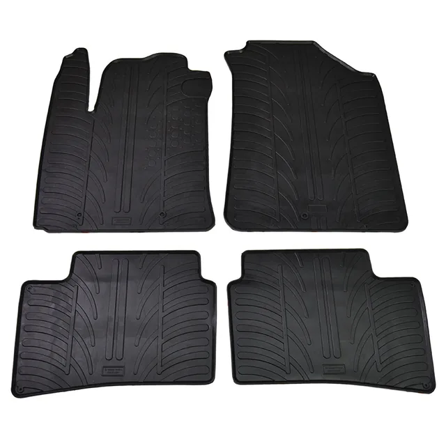 Covorase auto dedicate cauciuc Hyundai i10 Gledring GL0203, imagine produs