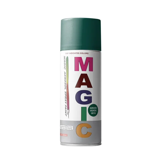 Vopsea spray Verde 6016 Magic 400 ml, imagine produs