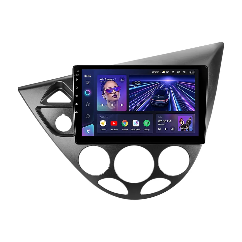 Navigatie auto android Teyes CC3 Ford Focus 1 1998-2005 6+128GB 9 inch QLED, imagine produs