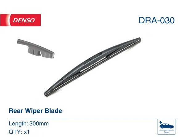 Stergator luneta cu rama 300 mm Denso DRA030, imagine produs
