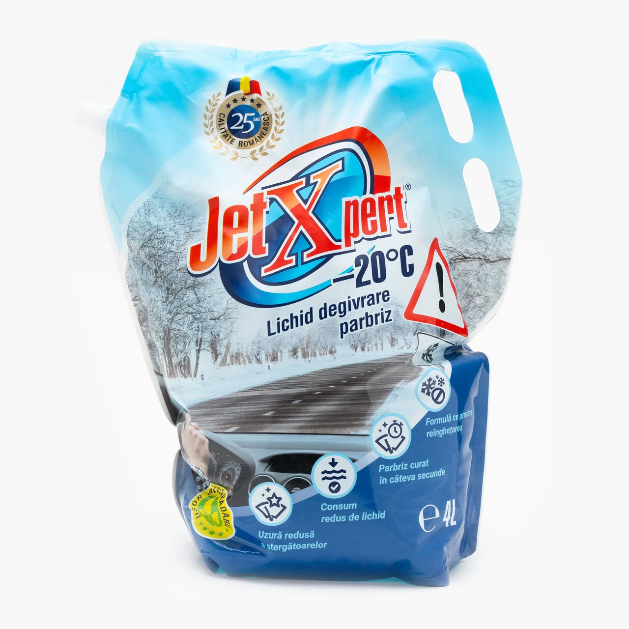 Lichid parbriz iarna JetXpert MTR -20°C 4L 444, imagine produs