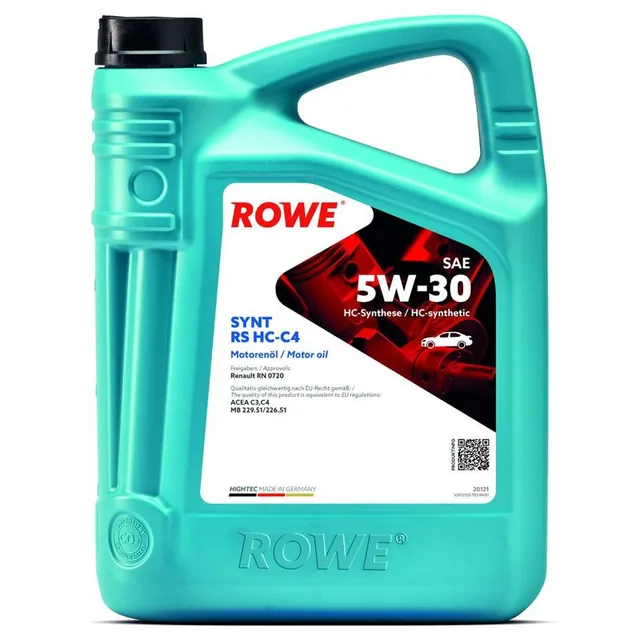 Ulei motor 5w30 Rowe HighTec Synt HC RS 5L, imagine produs