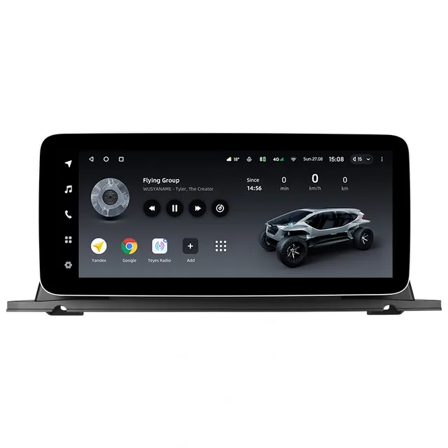 Navigatie auto android Teyes Lux One BMW Seria 5 F07 2010-2016 NBT 6+128GB IPS 12.3 Inch DSP, imagine produs