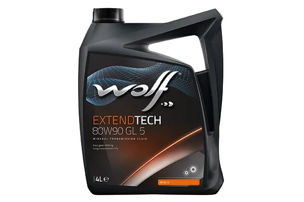 Ulei transmisie 80w90 ulei cutie manuala Wolf ExtendTech GL 5 4L, imagine produs