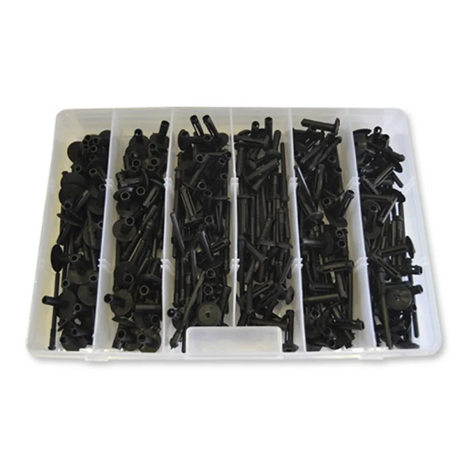 Clipsuri auto si set popnituri din plastic JBM, imagine produs