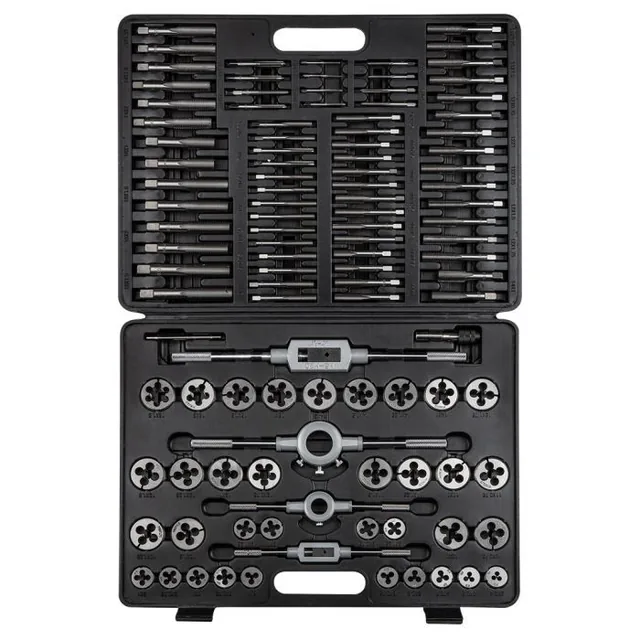Trusa filiere si tarozi set 110 bucati Neo Tools 11915, imagine produs