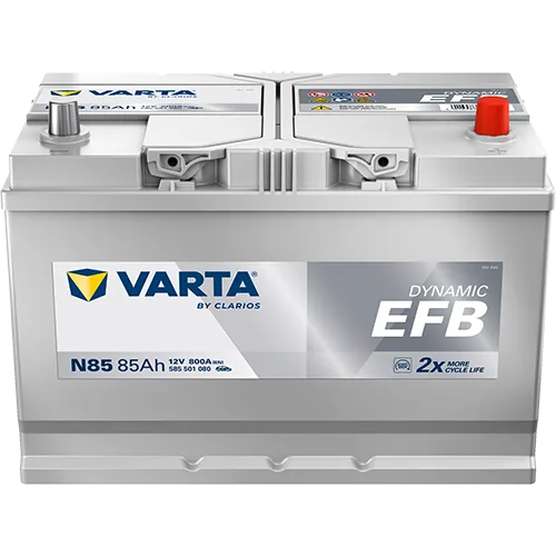 Baterie auto EFB 85 Ah 800 A 12 V Varta 585501080K262, imagine produs