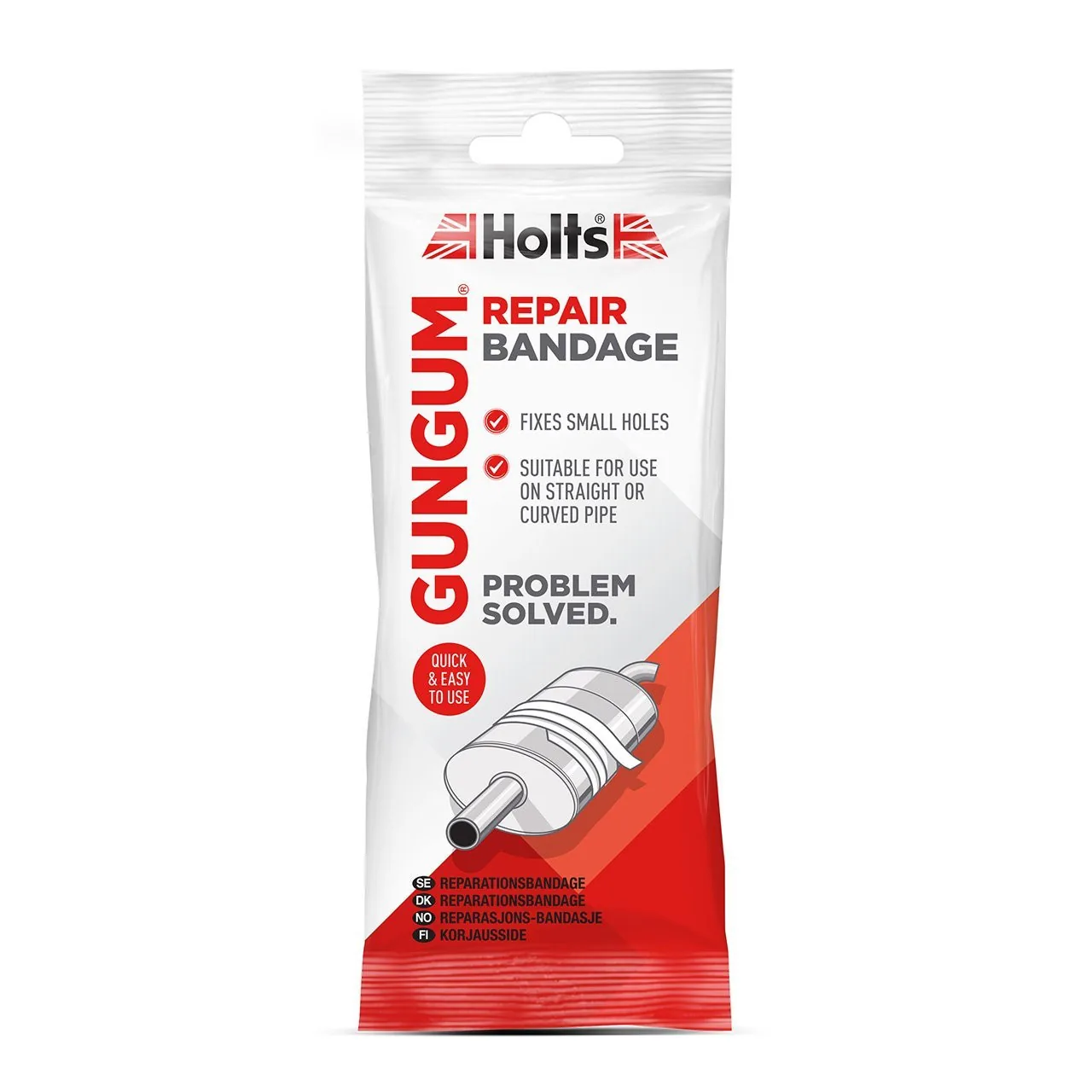 Banda pentru repararea tobelor de esapament Holts GG8RA 12195142, imagine produs