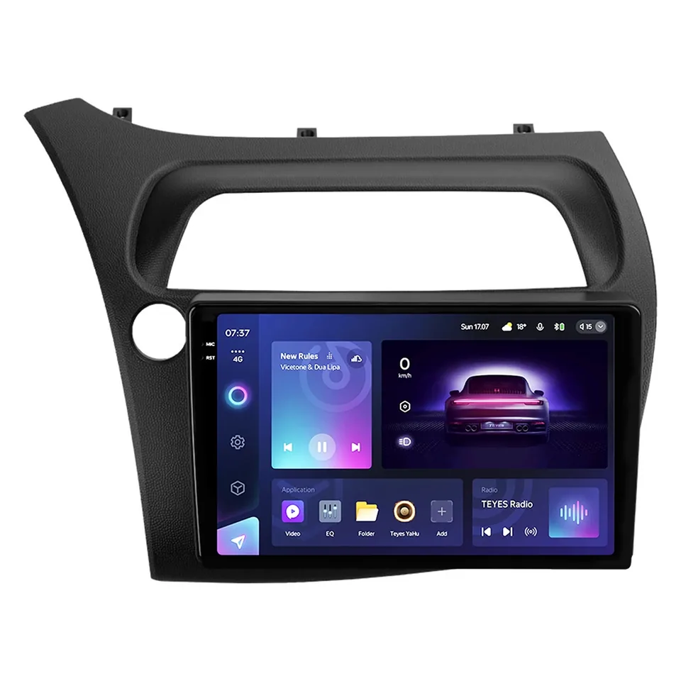 Navigatie auto android Teyes CC3 2K 360 pentru Honda Civic 8 (2005-2012) - Android, 6+128GB, QLED, imagine produs