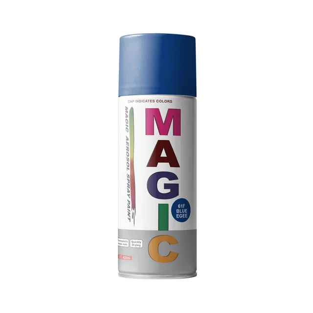 Vopsea spray Bleu Azur 61F Magic 450 ml, imagine produs