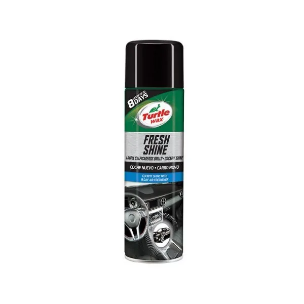 Spray silicon bord Turtle Wax Fresh Shine New Car 500 ml TWFG52786, imagine produs
