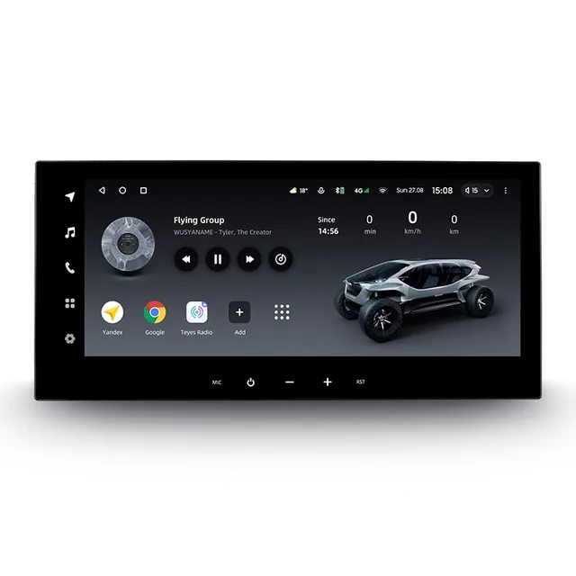 Navigatie auto android Teyes Lux One Toyota Camry 9 2023-2024 6+128GB 12.3 IPS 4G DSP, imagine produs