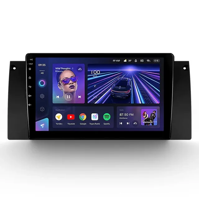 Navigatie auto android Teyes CC3 pentru BMW X5 E53 1999-2006 6GB 128GB 9 QLED 4G DSP, imagine produs