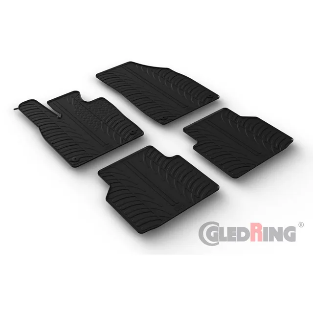 Covorase auto dedicate cauciuc Gledring GL0659 compatibil cu Volkswagen ID 4 ID 5, imagine produs