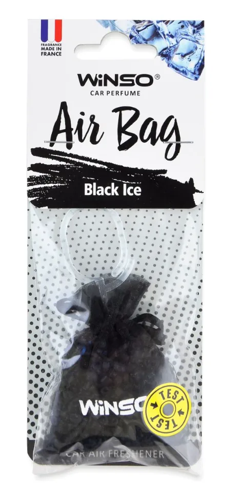 Odorizant auto Winso Air Bag Black Ice Cutie 20 buc 538330, imagine produs