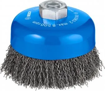 Perie oala sarma ondulata Clean 100x050 M14 Bosch 1608614011, imagine produs