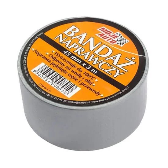 Banda universala pentru reparatii Moje Auto 45 mm x 3 m Nigrin 12208512, imagine produs