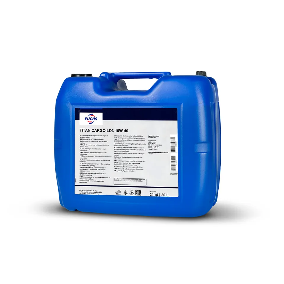 Ulei motor 20l 10W40 Fuchs Titan Cargo LD3 Evo, imagine produs