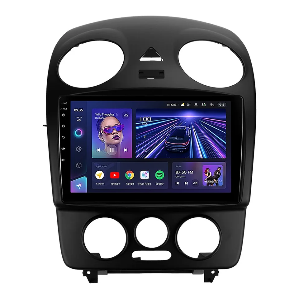 Navigatie auto android Teyes CC3 pentru Volkswagen New Beetle (1998-2010) - Android, 6+128GB, QLED, imagine produs